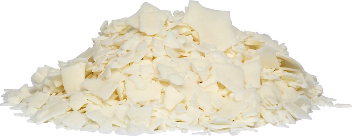 Cire de soja naturelle pour fabrication de bougies écologique 1 kg - Blanc