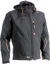 Herock Veste Softshell Poseidon noire taille XXL