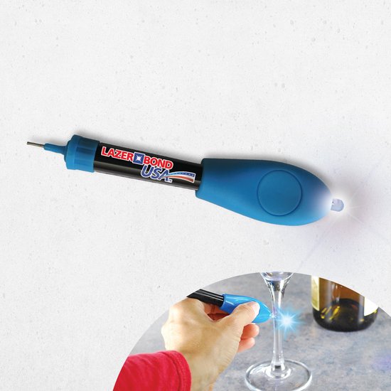 Lazer Bond - Collage avec du plastique liquide - stylo à colle avec lumière  UV | bol.com