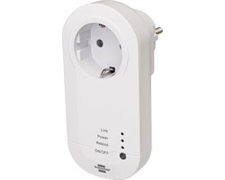 brennenstuhlÂ®Connect Smart Plug met 433 MHz zender WA 3600 LRF01 433 (Slimme Stekker 2.4 GHz compatibel met Alexa, Google Assistant en zelflerende brennenstuhlÂ® 433 MHz apparaten )