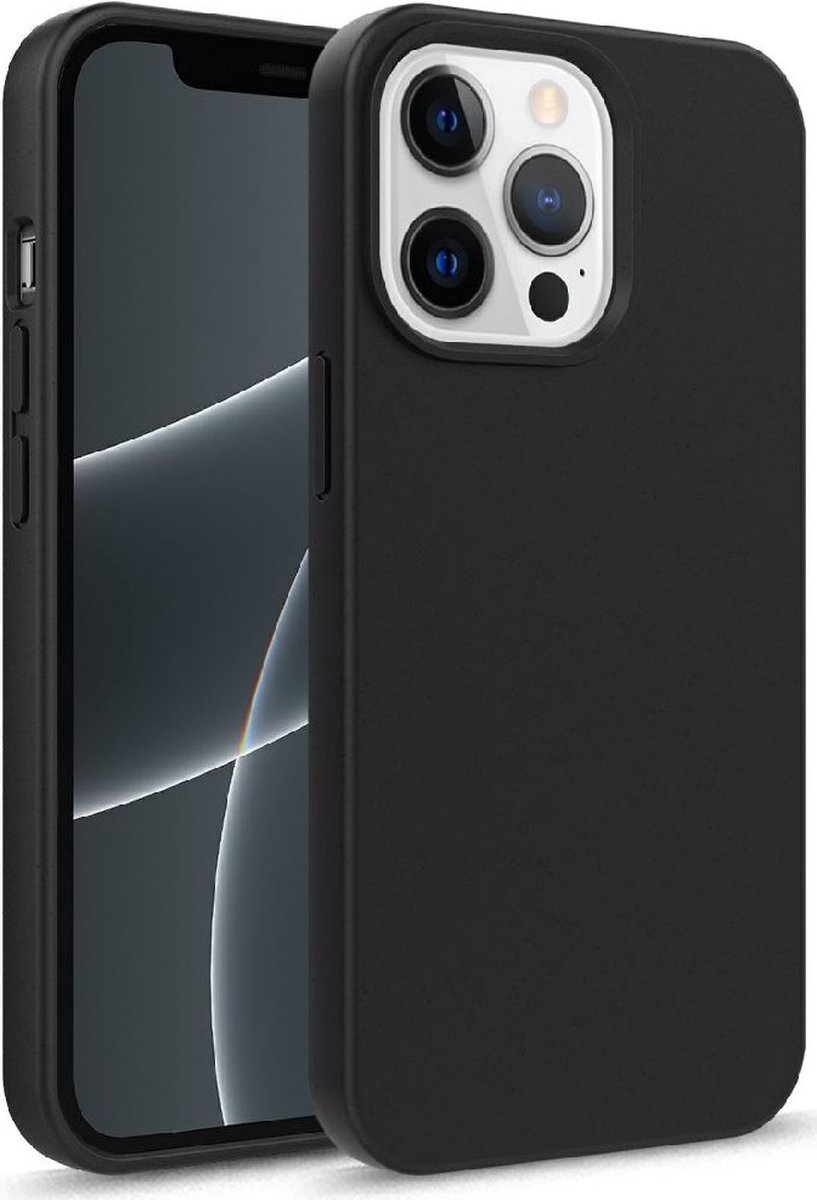 Apple iPhone 13 Pro Max Backcover hoesje - Zwart