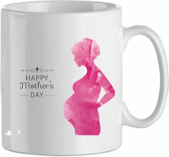 Mug 'bonne fête des mères, enceinte' |Cadeau pour elle| Mère| Maman ...