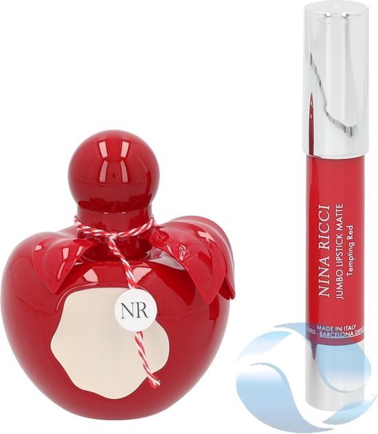 Nina Ricci Nina Rouge Geschenkset - Eau de Toilette + Lipstick