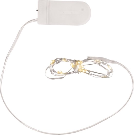 litogo 3 stuks led-lichtsnoer op batterijen met timer, 3 m, 30 leds, koperdraad, lichtketting voor binnen, werkt op batterijen (AA-batterij) voor feest, Kerstmis, Halloween, bruiloft, decoratie