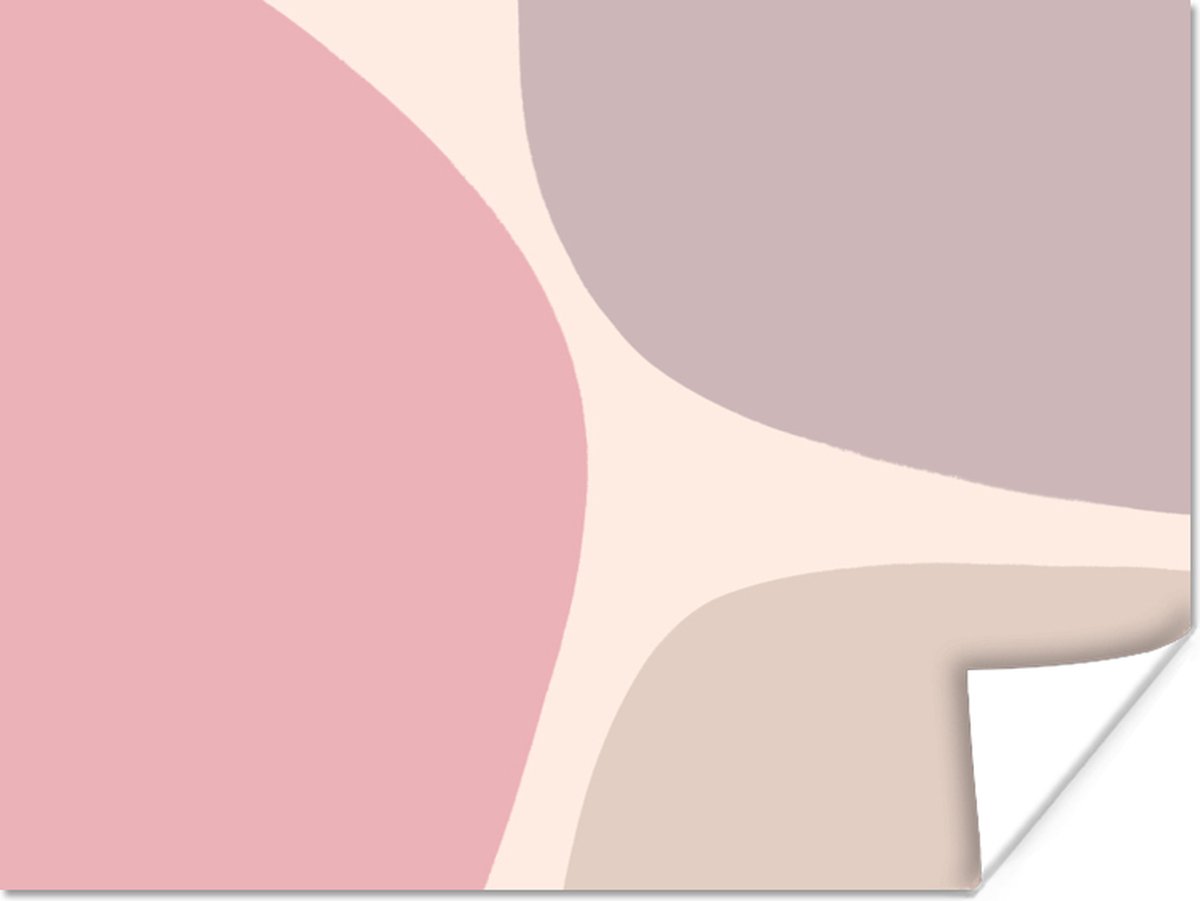 Poster Design - Pastel - Minimalisme - 80x60 cm