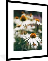 Fotolijst incl. Poster - Bloemen - Herfst - Botanisch - 60x80 cm - Posterlijst