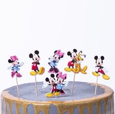 Cocktail prikker taart - 24 stuks - Disney - mickey Mouse - taart decoratie