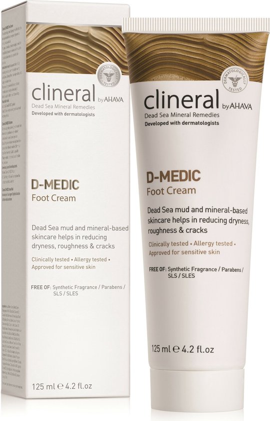 AHAVA - Clineral D-MEDIC Foot Cream 125 ml /Bath and body /125