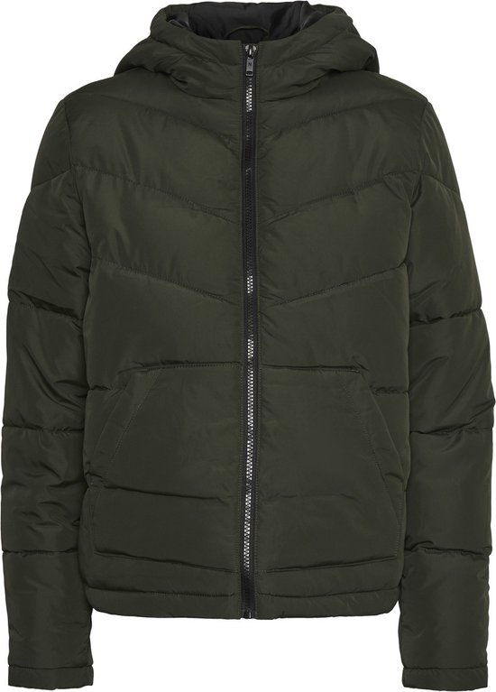 Noisy May NMDALCON LONG VEST - Veste sans manches - kombu green/vert foncé