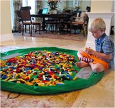 Jumada - Opberg kleed - Speelgoed opbergzak - 1.5 meter - Groen - Baby en Peuter - Speelkleed - Speelgoed