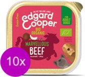 10x Edgard & Cooper Cup BIO Boeuf - Nourriture pour chiens - 100g