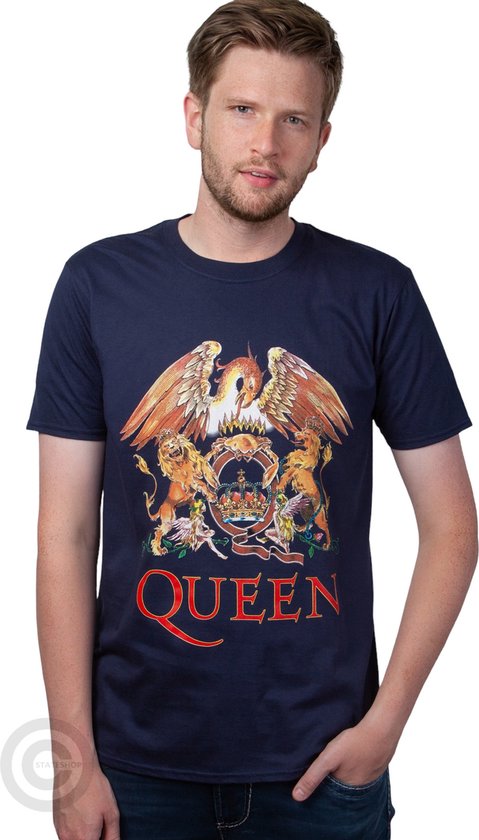 Ladies Queen Classic Crest Dress Fit Ufficiale Donne Maglietta Signore - Foto 3