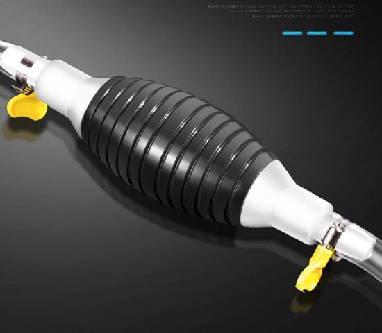 Pompe à Carburant Manuelle Rapide Pour Modèles RC – Débit 18cc/sec, Compatible Essence – Noire TPR