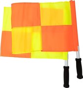 Select Scheidsrechtersvlaggen - Fluogeel / Fluo Oranje | Maat: UNI