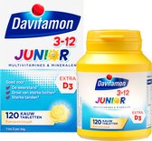 Davitamon Junior 3+ kauwvitamines - multivitamine kinderen - banaan - 120 stuks