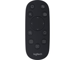 Logitech PTZ Pro 2 afstandsbediening RF Draadloos Webcam Drukknopen