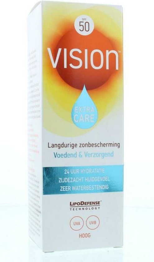 Vision Extra Care SPF 50 - Zonnebrand - Factor 50 - 180 ml