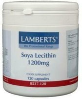 Lamberts Soya Lecithin 1200 mg - 120 Capsules - Voedingssupplement