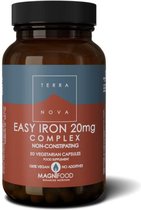 Terranova Easy iron 20 mg complex Inhoud:	50 vcaps