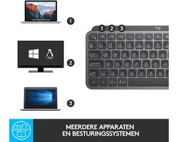 Logitech MX Keys Mini Minimalist Wireless Illuminated Keyboard