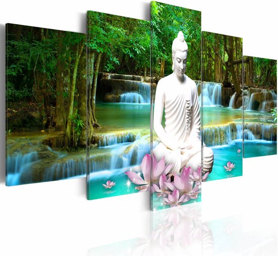 Tableau Décoration Murale Bouddha Zen 60x40 cm Impression sur