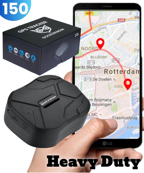 Traceur GPS Voiture et Moto SIM gratuite, Smart Alarm