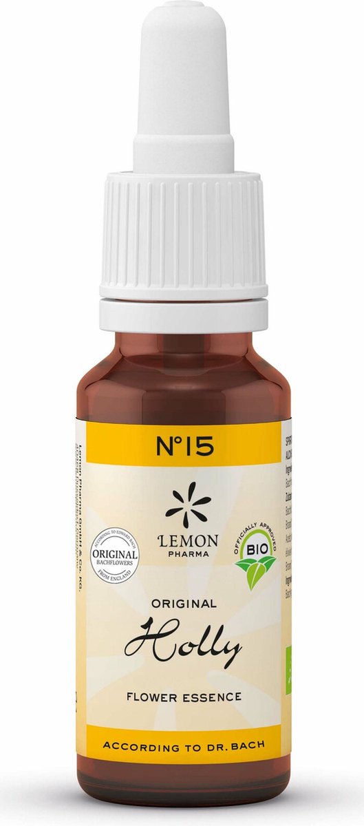 Goedkoopste Bach Bloesem Holly bio 20 Milliliter