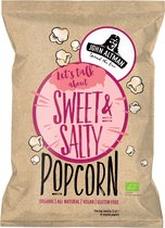John Altman Popcorn - Biologisch - Sweet & Salty - Vegan - 100% natuurlijk - 8x 32 gram
