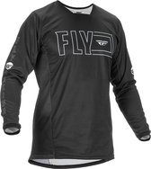 FLY Racing Kinetic Fuel Jersey Black White S - Maat -
