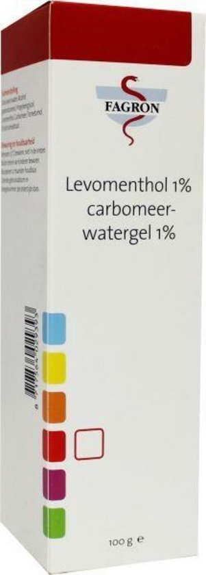 Fagron Levomenthol 1% carbomeer D & B 100g