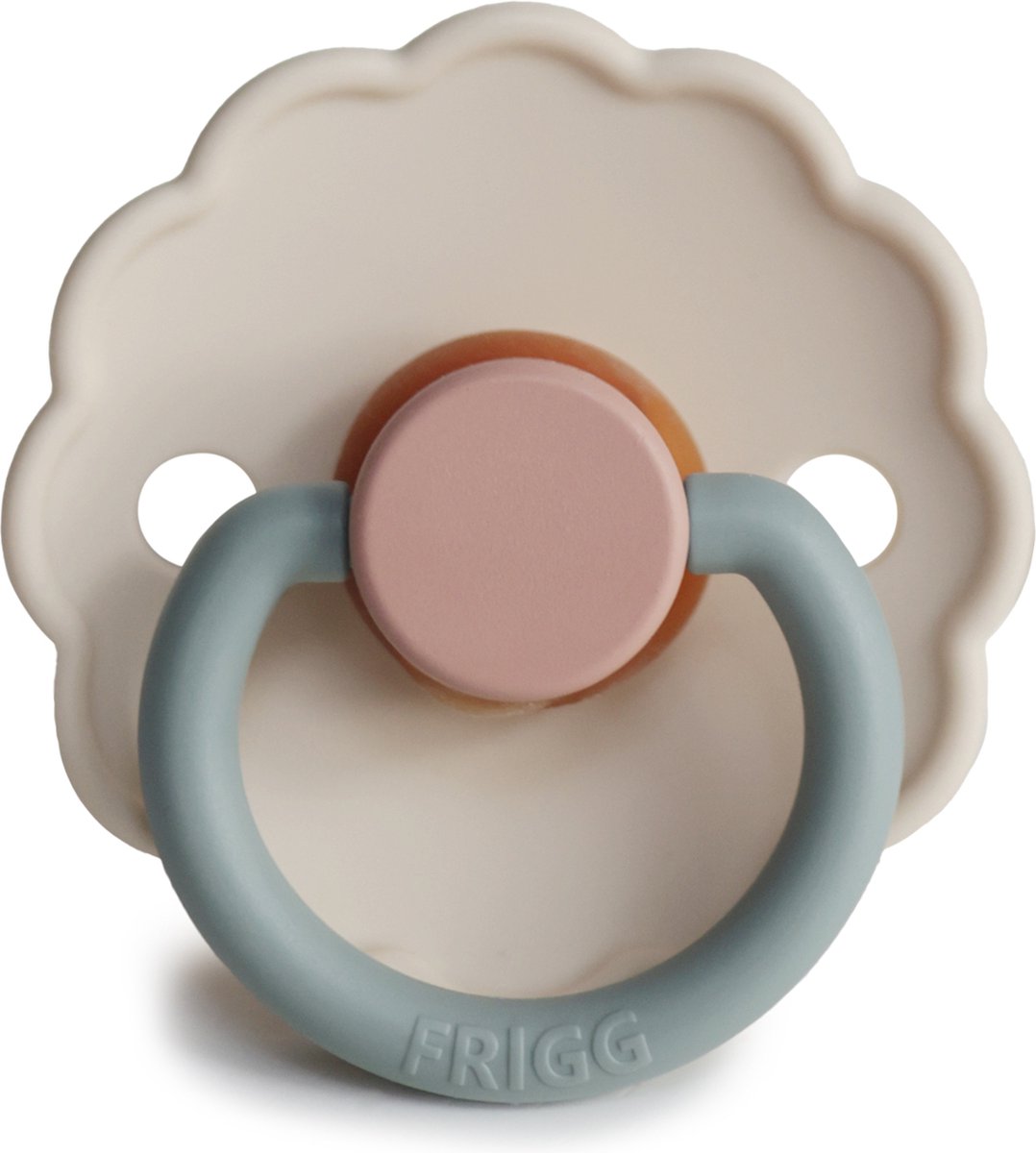 Goedkoopste Frigg fopspeen - maat 1 0-6 maanden - 1 stuk - daisy - cotton candy