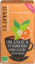 Clipper Orange & turmeric infusion bio (20st)