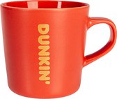 Dunkin' Patroon Mok Bekers – Mat Rood – Koffiemok – Porselein