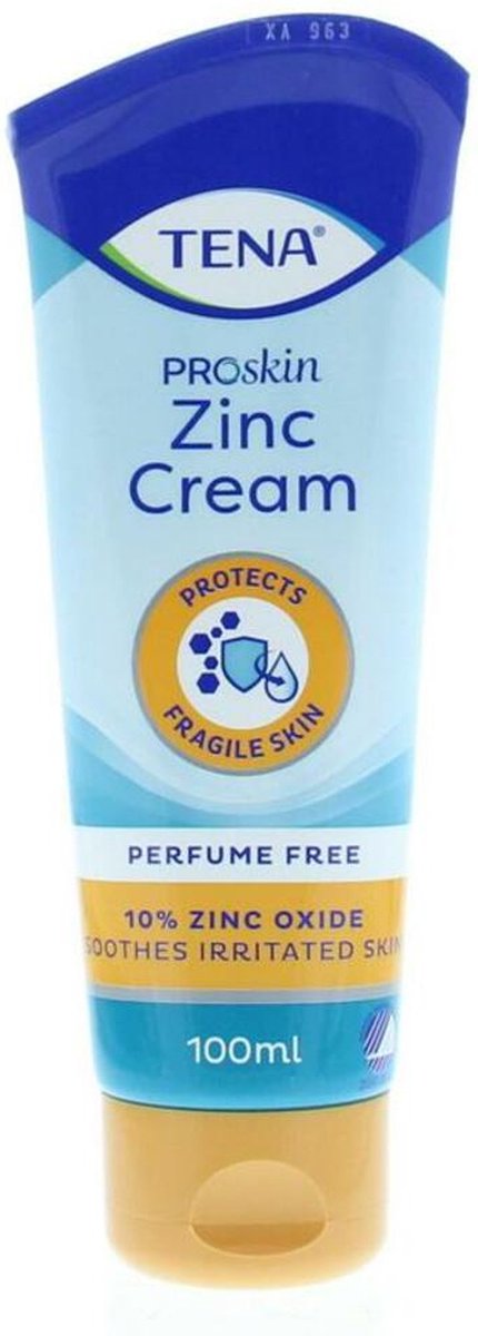 TENA ProSkin Zinc Cream - 100 ml | bol