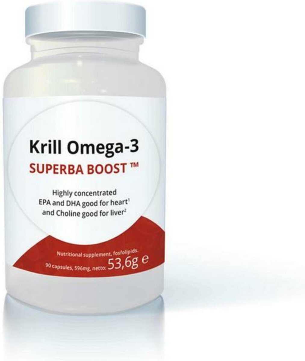 Krill Olie Omega3 Hooggedoseerde EPA/DHA x90