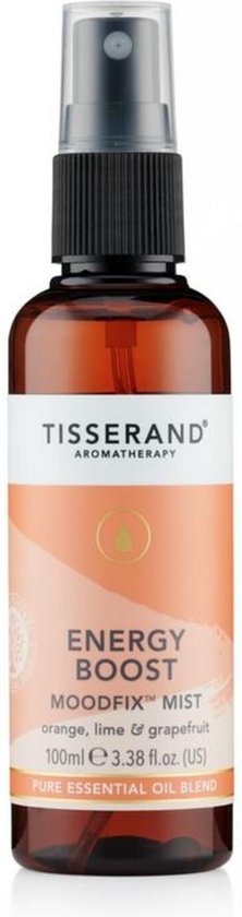 Tisserand Aromatherapy Moodfix mist energy boost 100 ml