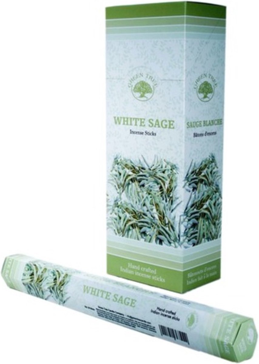 Green Tree Wierook White Sage 20 stuks