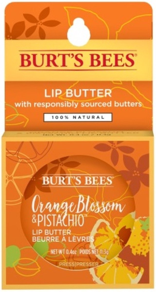 Burt's Bees - Lip Butter Orange Blossom & Pistachio