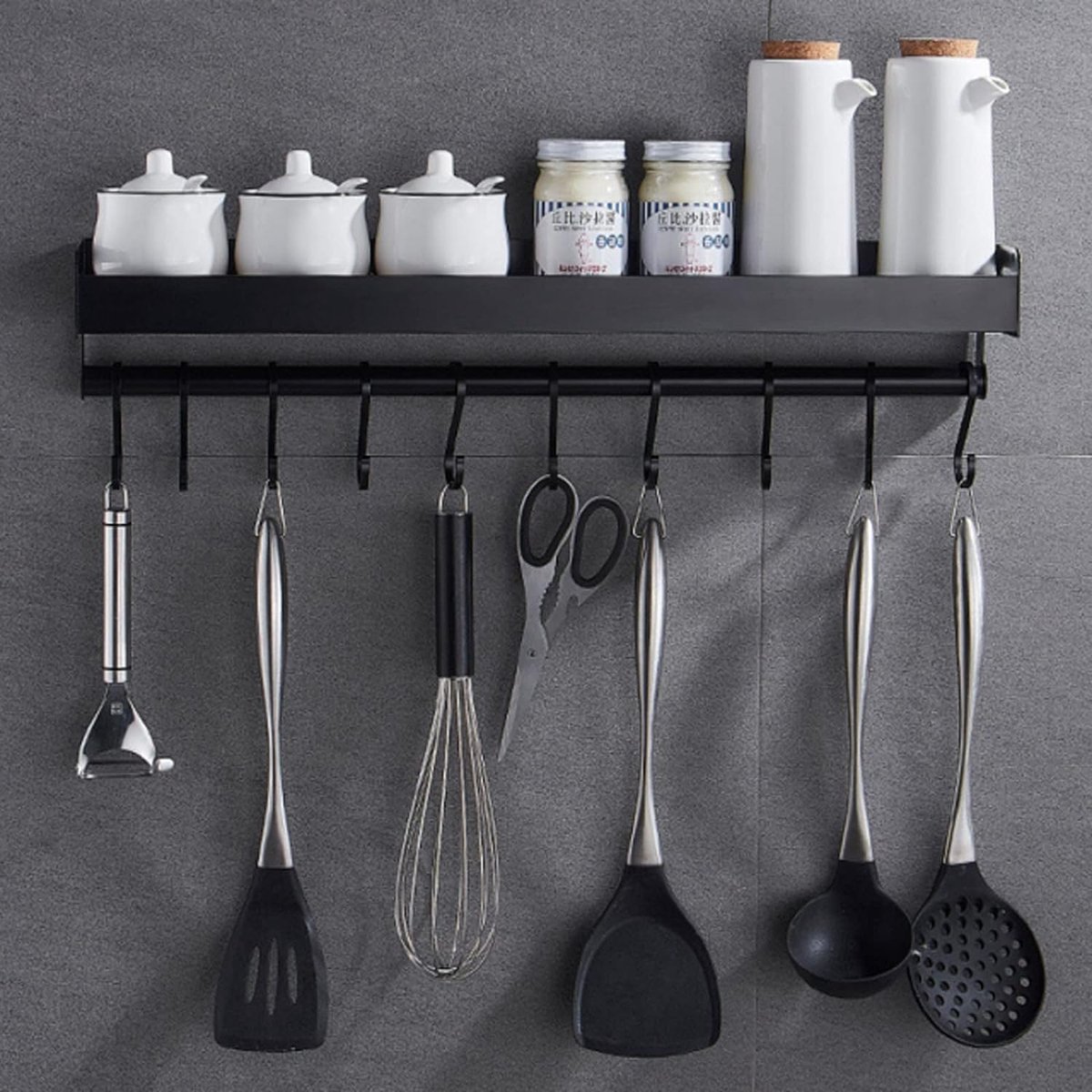 keuken wandrek - Wandplank / Verbluffende decoratie