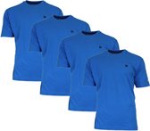 4-PackDonnay T-shirt (599008) - Sportshirt - Heren - Active blue (107) - maat S