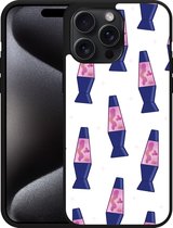 Cazy Hardcase Hoesje geschikt voor iPhone 15 Pro Max Lavalampen