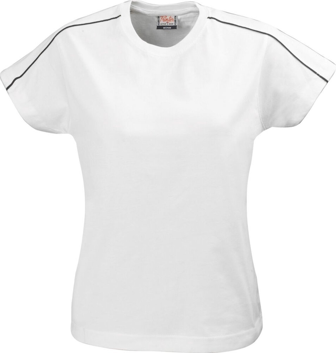 Printer T-SHIRT BIKE LADY 2264012 - Wit - L