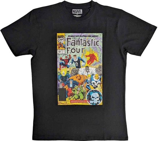 Foto: Marvel fantastic four fantastic four heren t shirt xl zwart