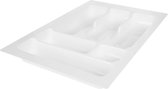 Bestekbak Classic - Blanc lisse - Pour largeur de meuble 400mm
