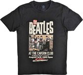 The Beatles - Cavern Heren T-shirt - XL - Zwart