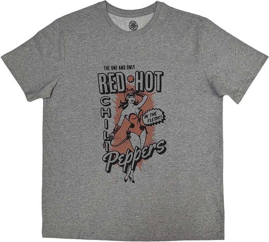 Red Hot Chili Peppers - In The Flesh Heren T-shirt - XL - Grijs
