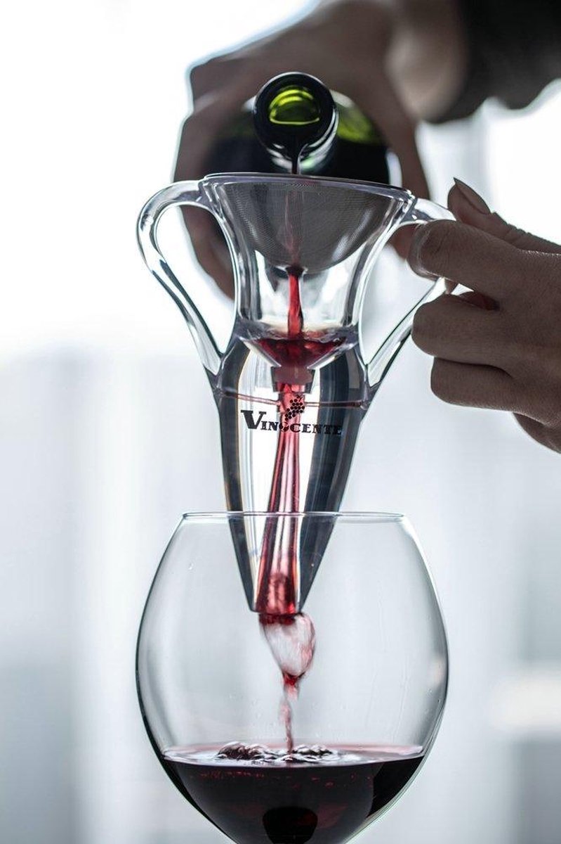 Wijn beluchter - Wijn schenker - Wine aereator Amphora | bol.com