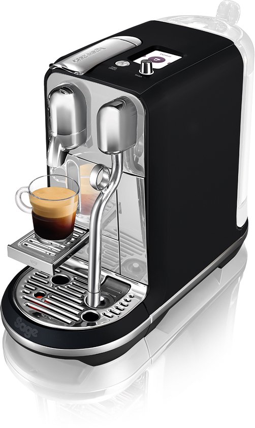 Sage the Creatista Plus Black Truffle SNE800BTR Nespresso Koffiecupmachine
