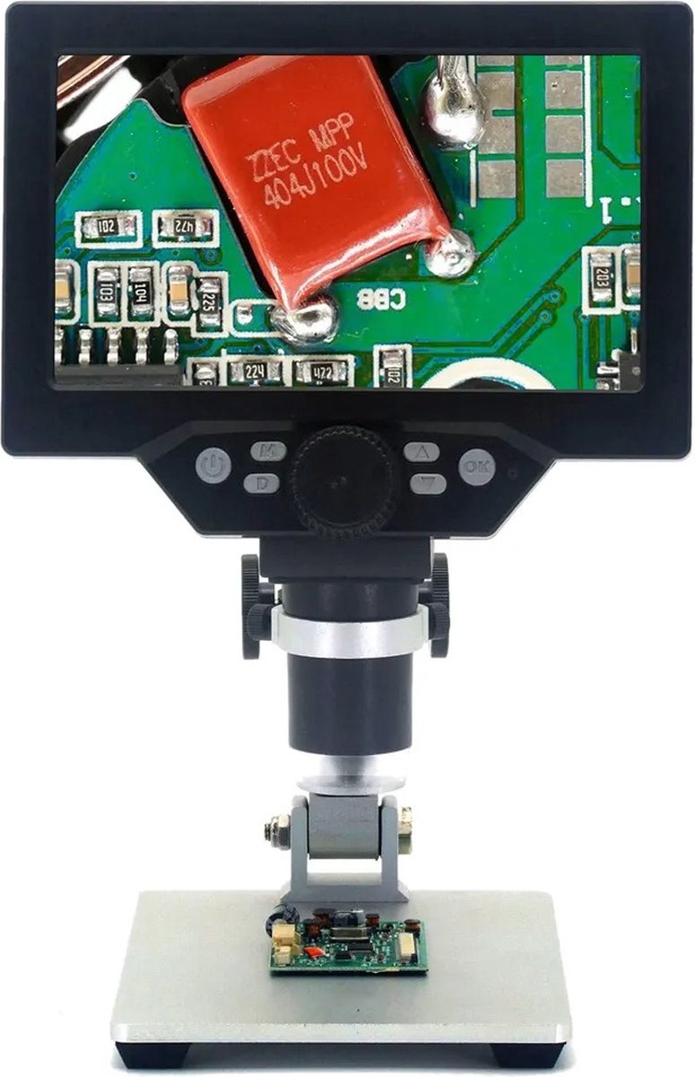 Ayah's Digitale Microscoop - 1200X Vergroting - 12MP 7 Inch LCD Microscoop