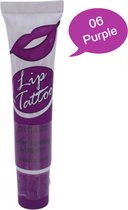 Profusion - Lip Tattoo - 06 - Purple - Peel Off - Lipstick - Long Lasting - 15 g